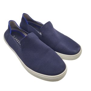 Rothy's The Original Slip-on Sneaker Shoe Removable Insole Machine Washable Navy